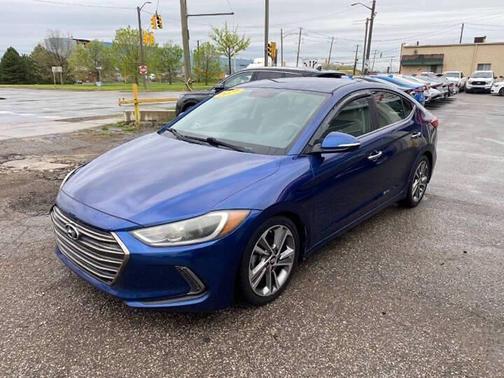 Lakeside Blue 2017 Hyundai ELANTRA Limited