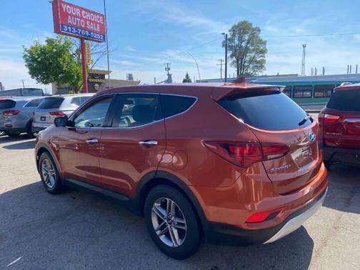 Canyon Copper 2017 Hyundai Santa Fe Sport 2.4L