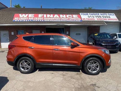 Canyon Copper 2017 Hyundai Santa Fe Sport 2.4L