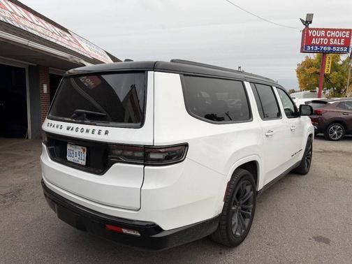 Bright White Clearcoat 2024 Jeep Grand Wagoneer L Series II 4x4
