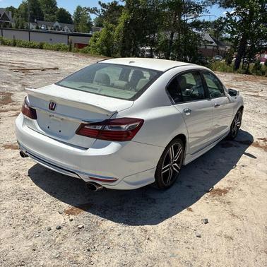 White 2016 Honda Accord EX-L
