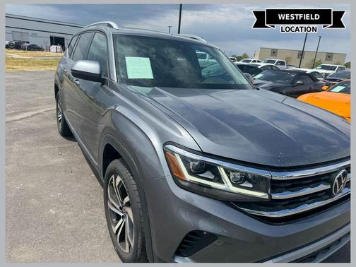 Platinum Gray Metallic 2023 Volkswagen Atlas 2.0T SEL