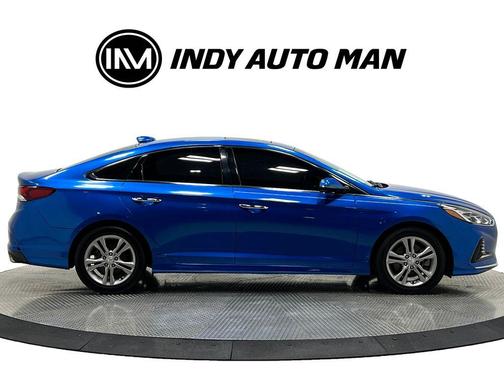 Electric Blue 2018 Hyundai SONATA Limited