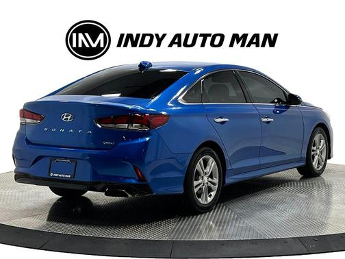 Electric Blue 2018 Hyundai SONATA Limited