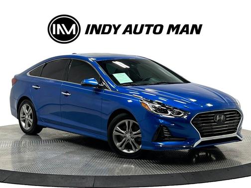 Electric Blue 2018 Hyundai SONATA Limited