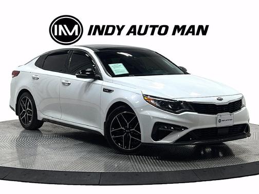 Snow White Pearl 2020 Kia Optima SX Turbo