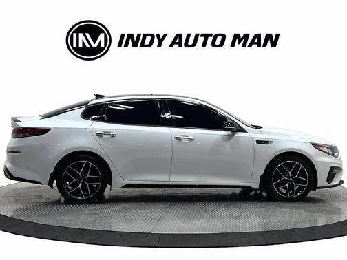 Snow White Pearl 2020 Kia Optima SX Turbo