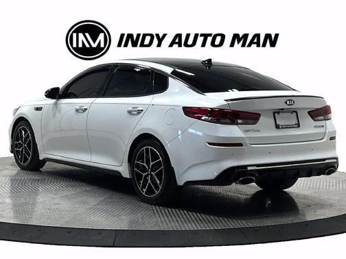 Snow White Pearl 2020 Kia Optima SX Turbo