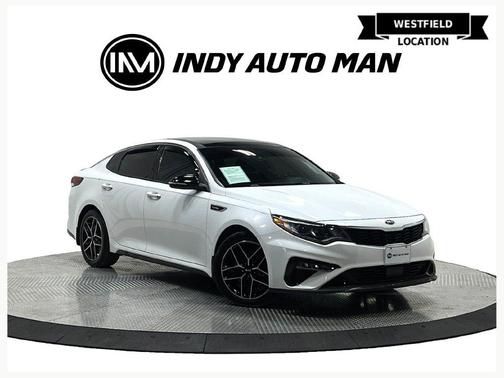 Snow White Pearl 2020 Kia Optima SX Turbo