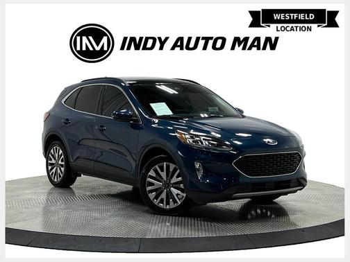 Dark Persian Green Metallic 2020 Ford Escape Titanium