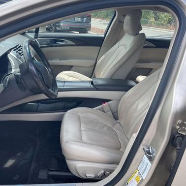 White Gold Metallic 2017 Lincoln MKZ Hybrid Select