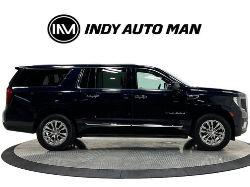 Midnight Blue Metallic 2021 GMC Yukon XL SLT