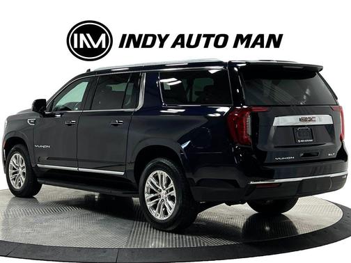 Midnight Blue Metallic 2021 GMC Yukon XL SLT