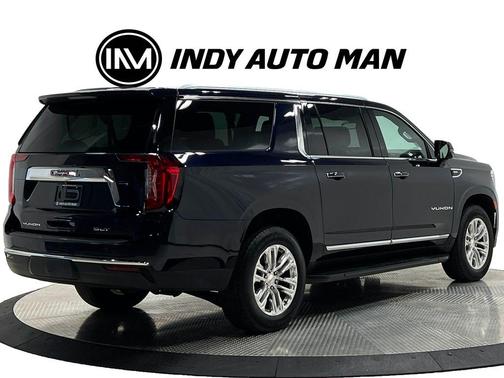 Midnight Blue Metallic 2021 GMC Yukon XL SLT