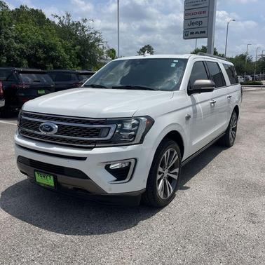 White Metallic 2020 Ford Expedition Max King Ranch