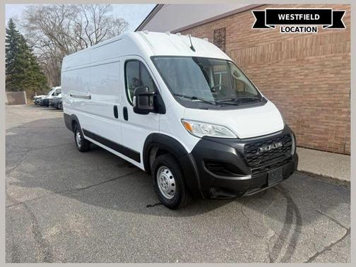 Bright White Clearcoat 2023 RAM ProMaster 3500 High Roof