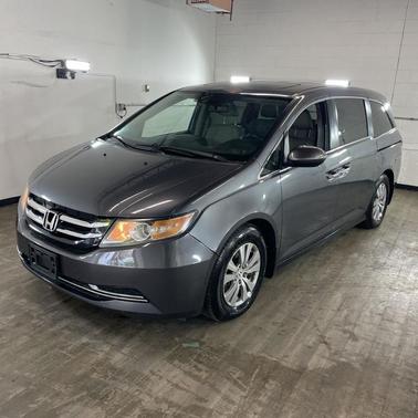 Gray 2017 Honda Odyssey EX-L