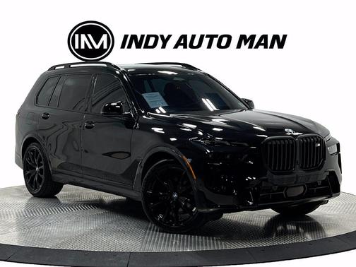 Black Sapphire Metallic 2025 BMW X7 M60i