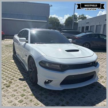 White Knuckle Clearcoat 2019 Dodge Charger Scat Pack