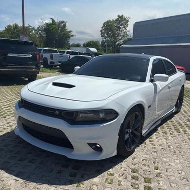 White Knuckle Clearcoat 2019 Dodge Charger Scat Pack