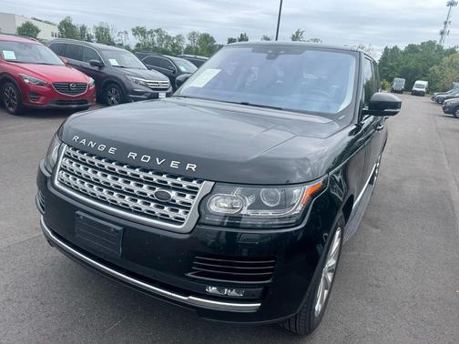 Santorini Black 2017 Land Rover Range Rover 3.0L Supercharged HSE