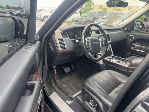 Santorini Black 2017 Land Rover Range Rover 3.0L Supercharged HSE