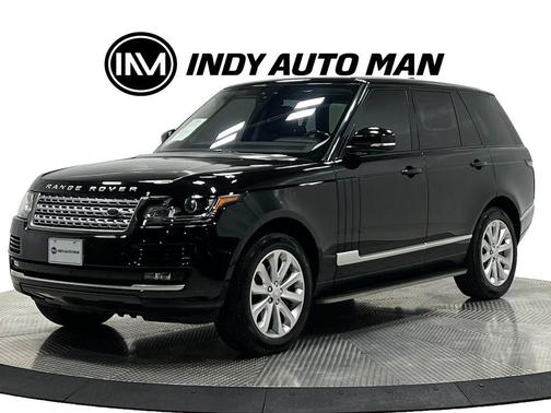 Santorini Black 2017 Land Rover Range Rover 3.0L Supercharged HSE