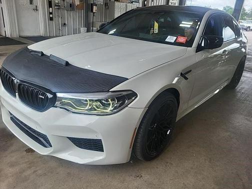 Alpine White 2020 BMW M5 Competition