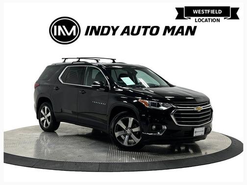 Mosaic Black Metallic 2018 Chevrolet Traverse LT Leather