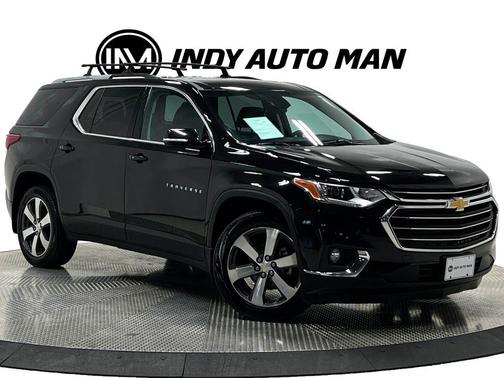 Mosaic Black Metallic 2018 Chevrolet Traverse LT Leather