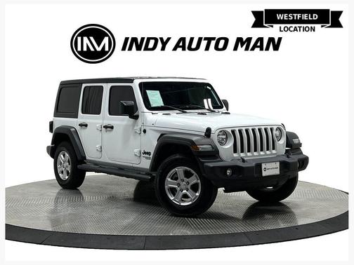 Bright White Clearcoat 2021 Jeep Wrangler Unlimited Sport