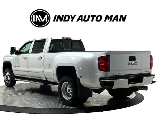 White Frost Tri-Coat 2018 GMC Sierra 3500 Denali