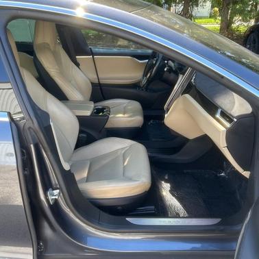 Titanium Metallic 2016 Tesla Model S P85D