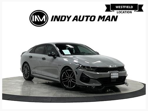 Wolf Gray 2021 Kia K5 GT