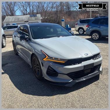 Wolf Gray 2021 Kia K5 GT