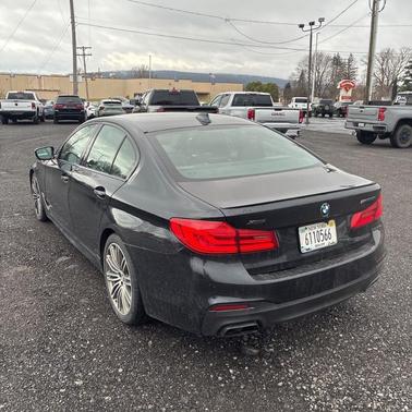 Black Sapphire Metallic 2018 BMW M550 i xDrive