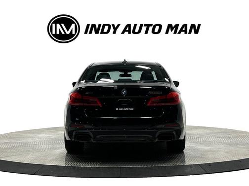 Black Sapphire Metallic 2018 BMW M550 i xDrive
