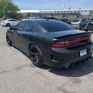 Pitch Black Clearcoat 2016 Dodge Charger SRT Hellcat