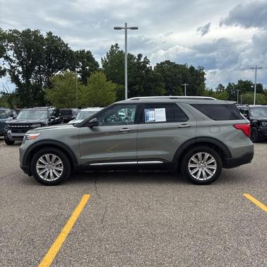 Silver Spruce Metallic 2020 Ford Explorer Limited