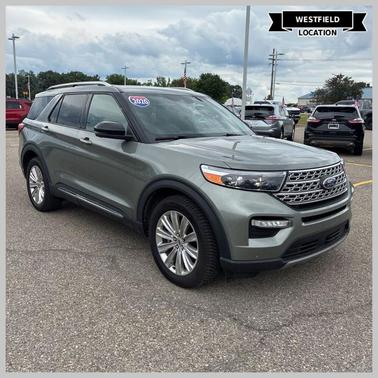 Silver Spruce Metallic 2020 Ford Explorer Limited