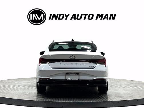 Ceramic White 2023 Hyundai ELANTRA HEV Limited