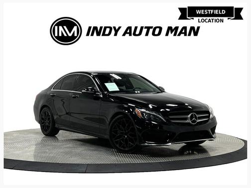 Black 2015 Mercedes-Benz C-Class C 300