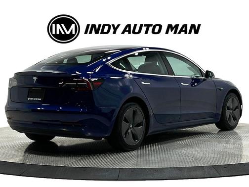 Deep Blue Metallic 2018 Tesla Model 3 Long Range