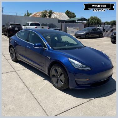 Deep Blue Metallic 2018 Tesla Model 3 Long Range