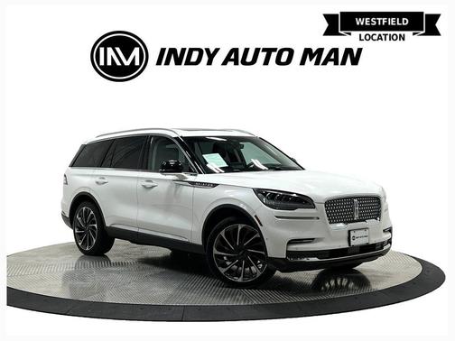 White Metallic 2022 Lincoln Aviator Reserve AWD