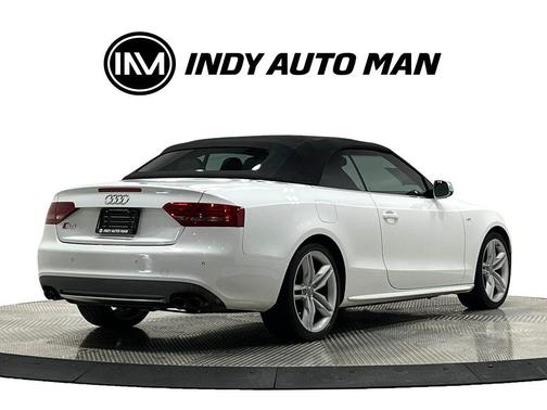 Ibis White / Brown Roof 2011 Audi S5 3.0 Prestige quattro