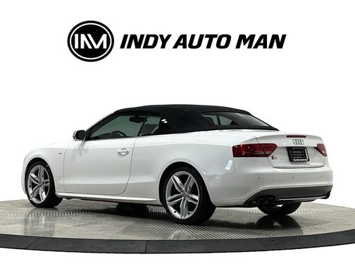 Ibis White / Brown Roof 2011 Audi S5 3.0 Prestige quattro