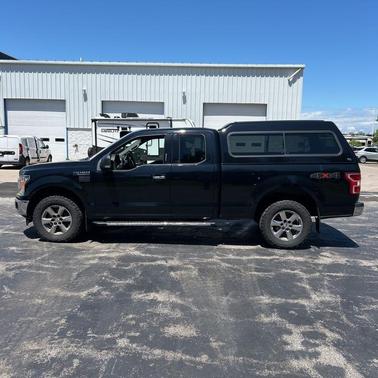 Shadow Black 2018 Ford F-150 XLT