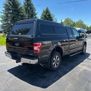 Shadow Black 2018 Ford F-150 XLT