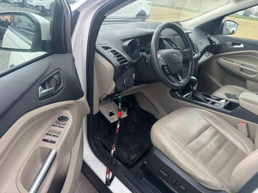 White Platinum 2018 Ford Escape Titanium